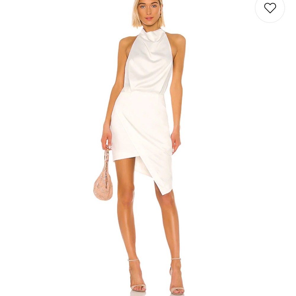 ELLIATT camo dress in white, size M, NWT